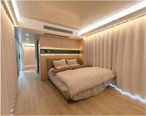 Capsule modulaire M7, intérieur