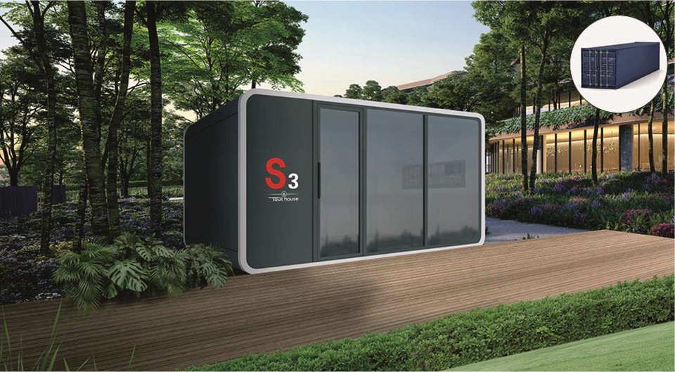 Capsule Apple S3, vue extérieure